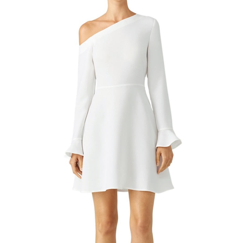 LIKELY one shoulder long sleeve dress sz 8